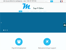 Tablet Screenshot of payrollservice-madagascar.com